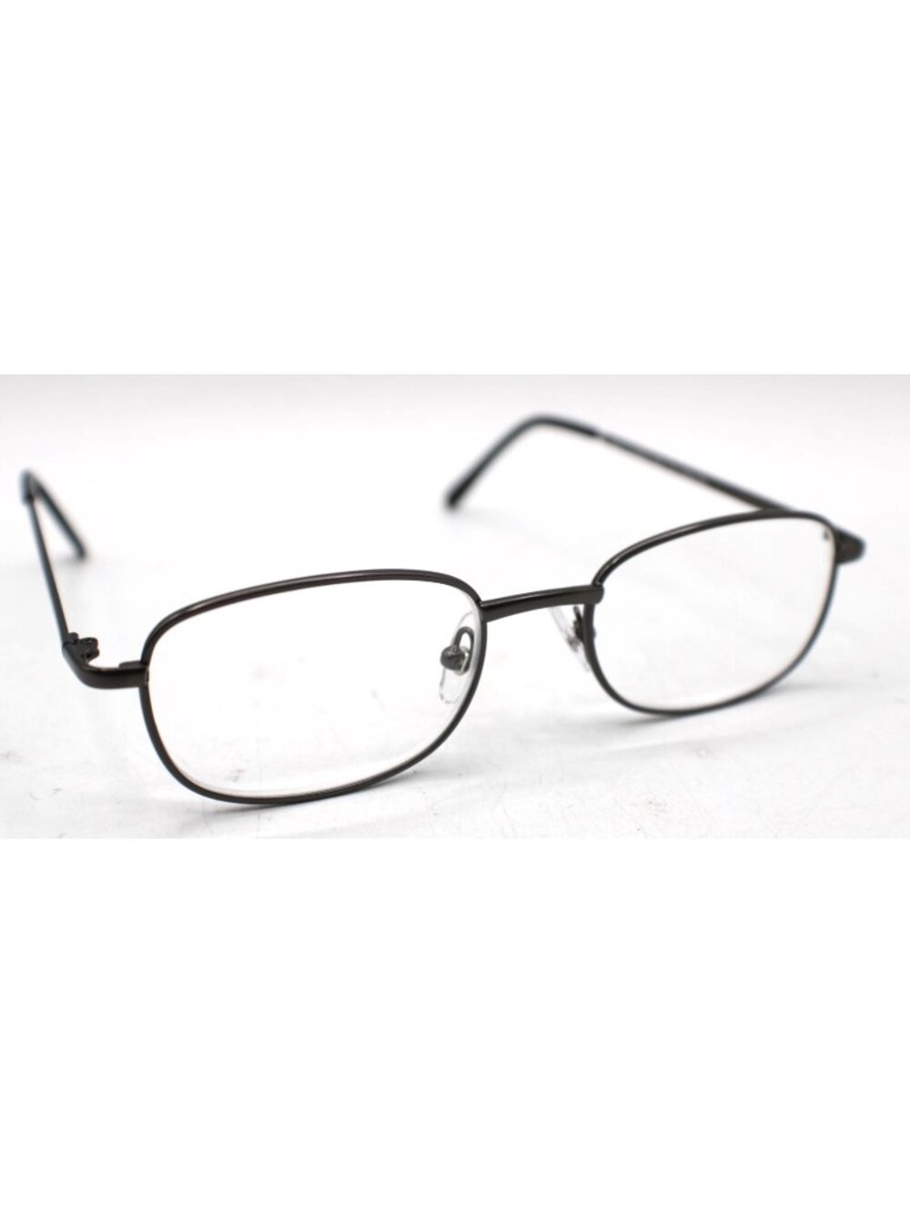 Foster Grant Spare Pair Reading Glasses Bronze +2.75 Rectangular Lightweight Fra